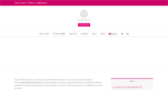 Desktop Screenshot of gl-beauty.com